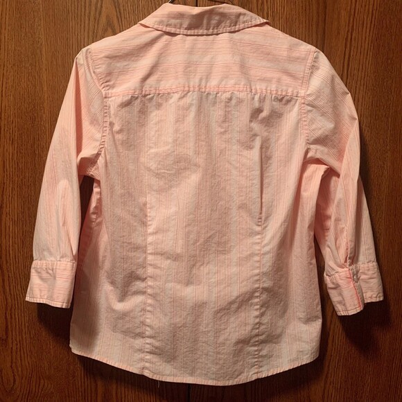 Vintage Studio Works Striped Button Down Size S - Picture 2 of 3